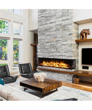 Can you just hang an electric fireplace on the wall?